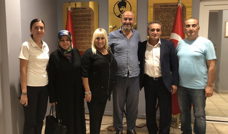 MÜT. HYT. BŞK.MIZDAN ZÜLEYHA ALDOĞAN HANIM´A ZİYARET.. 