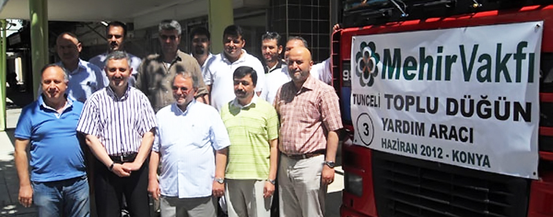 Mehir Vakfı, Tunceli´de 40 Çifti Evlendiriyor 