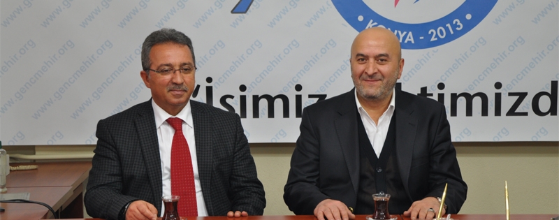 KARATAY BELEDİYE BAŞKANI MEHMET HANÇERLİ BEYİN VAKFIMIZI ZİYARETİ 