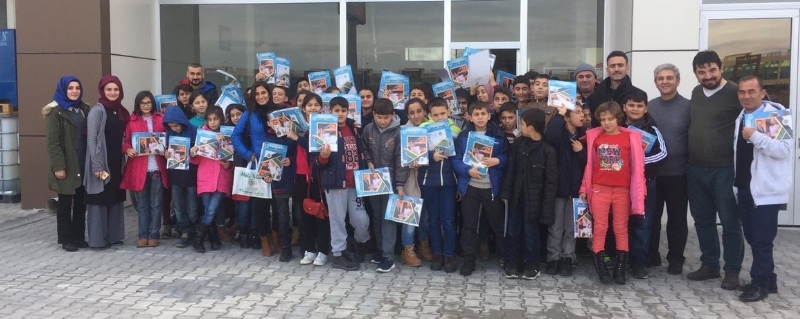 BUGÜN MUĞLA / SEYDİKEMER´DEN GELEN ORTAOKUL ÖĞRENCİLERİ MİSAFİRİMİZDİ... 