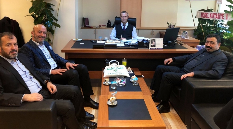 MÜT. HYT. BŞK.MIZ´DAN PROF.DR. OĞUZ DOĞAN BEY´E HAYIRLI OLSUN ZİYARETİ... 