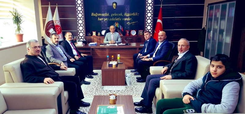MÜT. HYT. BŞK.MIZ´DAN MEVLÜT GÜLBUDAK BEY´İ MAKAMINDA ZİYARET ETTİ.. 