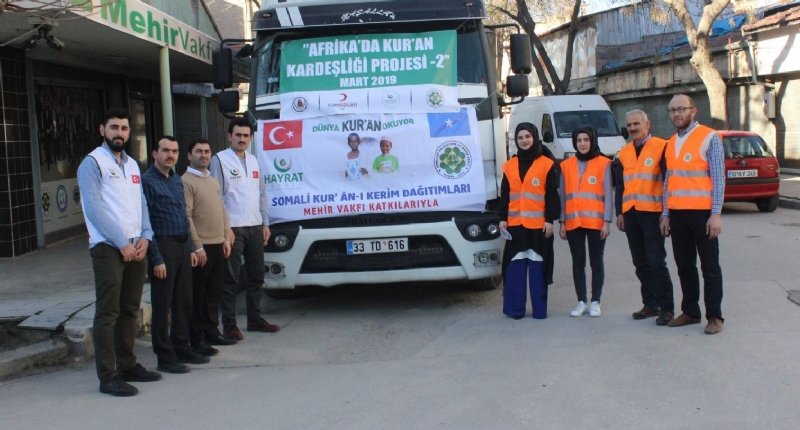 ´´AFRİKA´DA KUR´AN KARDEŞLİĞİ-2´´ PROJESİ ARAÇ UĞURLAMA PROGRAMI 