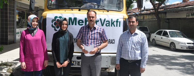 DERBENT BELEDİYESİ-İHTİYAÇ SAHİPLERİNE GÖNDERİLEN YARDIM ARACI 