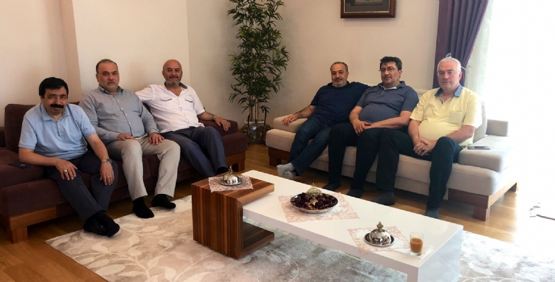 MÜT. HYT. BŞK.MIZ´DAN CÜNEYT DAYHAN BEYE TAZİYE ZİYARETİ.. 
