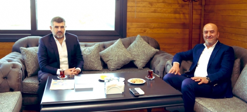 MÜT. HYT. BŞK.MIZ HÜSEYİN KESKİN BEYİ MAKAMINDA ZİYARET ETTİ.. 