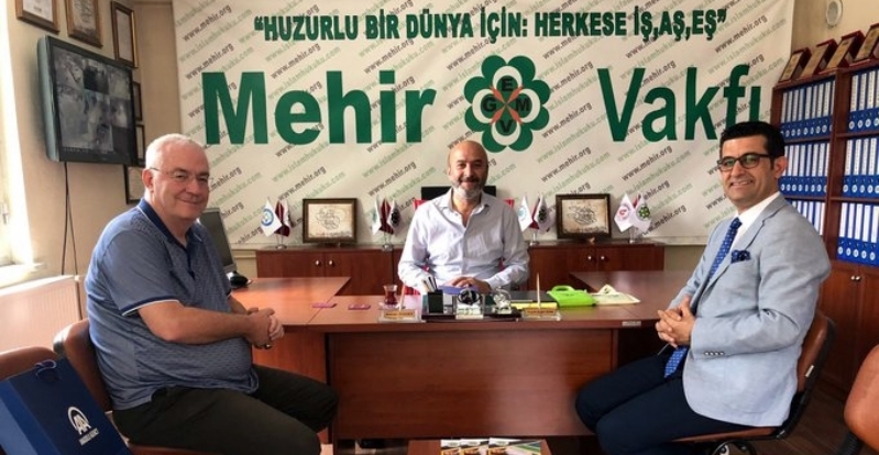 AA KONYA BÖLGE MÜDÜRÜ ÖMER SÜT BEYDEN MÜT. HYT. BAŞKANIMIZA ZİYARET.. 