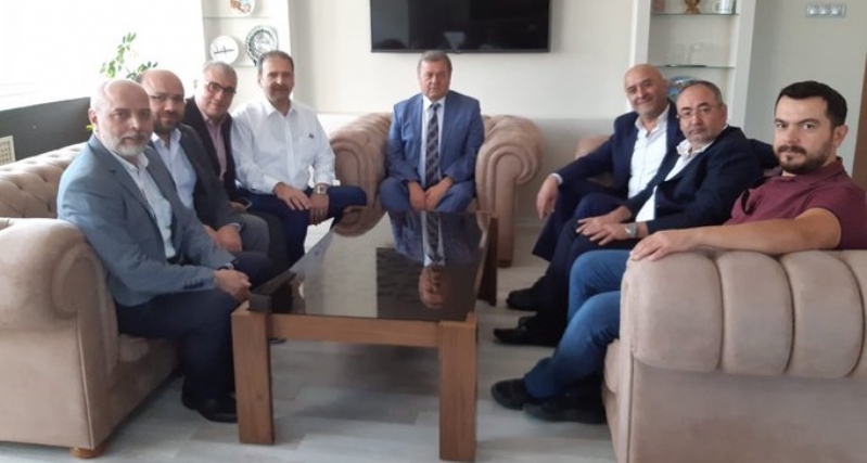 MÜT. HYT. BŞK.MIZ KAYMAKAM ŞÜKRÜ GÖRÜCÜ BEY´İ MAKAMINDA ZİYARET ETTİ... 
