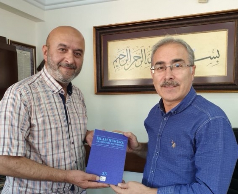 MÜT. HYT. BŞK.MIZ´DAN AHMET TURAN ŞAHİN BEYE HEDİYE TAKDİMİ.. 