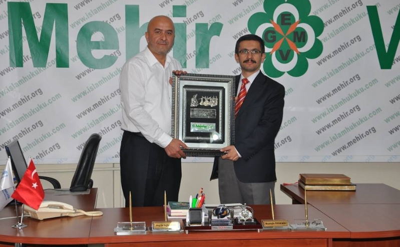 Hadim İlçe Müftüsü Ahmet DEMİREL Bey´in Vakfımızı Zİyareti 