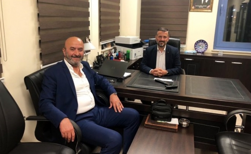MÜT. HYT. BŞK.MIZ ERCAN GÜNDOĞDU BEY´İ MAKAMINDA ZİYARET ETTİ... 