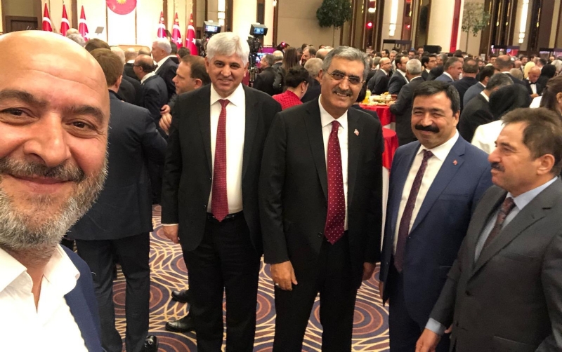 MÜT. HYT. BŞK.MIZ CUMHURİYETİN 96. YILDÖNÜMÜ RESEPSİYONUNA KATILDI 