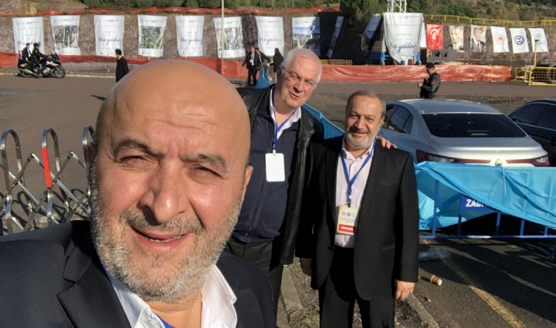 MÜT. HYT. BŞK.MIZ RECEP TAYYİP ERDOĞAN KÜLLİYESİ TEMEL ATMA TÖRENİNE KATILD 