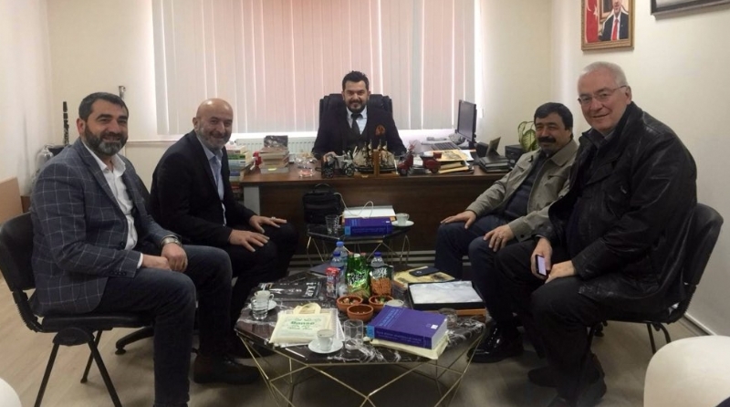 MÜT. HYT. BŞK.MIZ DR. YÜKSEL OKŞAK BEY´İ MAKAMINDA ZİYARET ETTİ... 