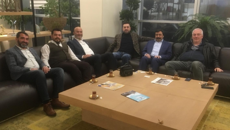 MÜT. HYT. BŞK.MIZ TALHA TİMUR HAN BEY´İ MAKAMINDA ZİYARET ETTİ... 