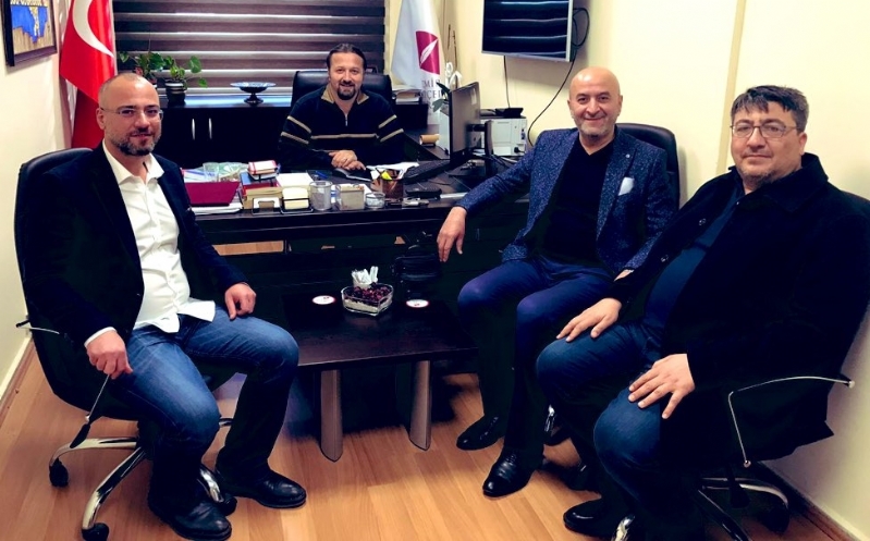 MÜT. HYT. BŞK.MIZ YASİN BULDUKLU BEY´İ MAKAMINDA ZİYARET ETTİ... 