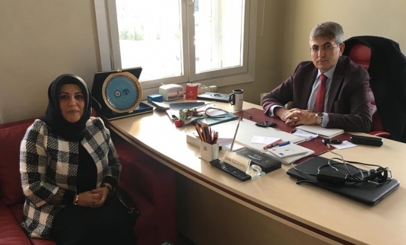 VAKIF GENEL MÜD. YARD.´MIZ SEFA ÖZDEMİR BEYİ MAKAMINDA ZİYARET ETTİ... 