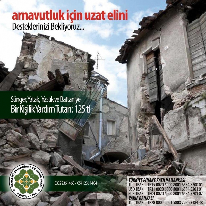 DEĞERLİ BAĞIŞÇILARIMIZ; MADDİ VE MANEVİ DESTEKLERİNİZ İÇİN TEŞEKKÜRLER.. 