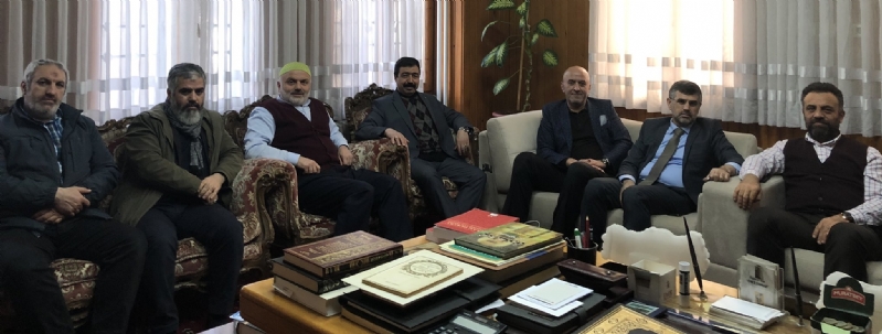 MÜT. HYT. BŞK.MIZ MASUM VANLIOĞLU BEY´İ MAKAMINDA ZİYARET ETTİ.. 