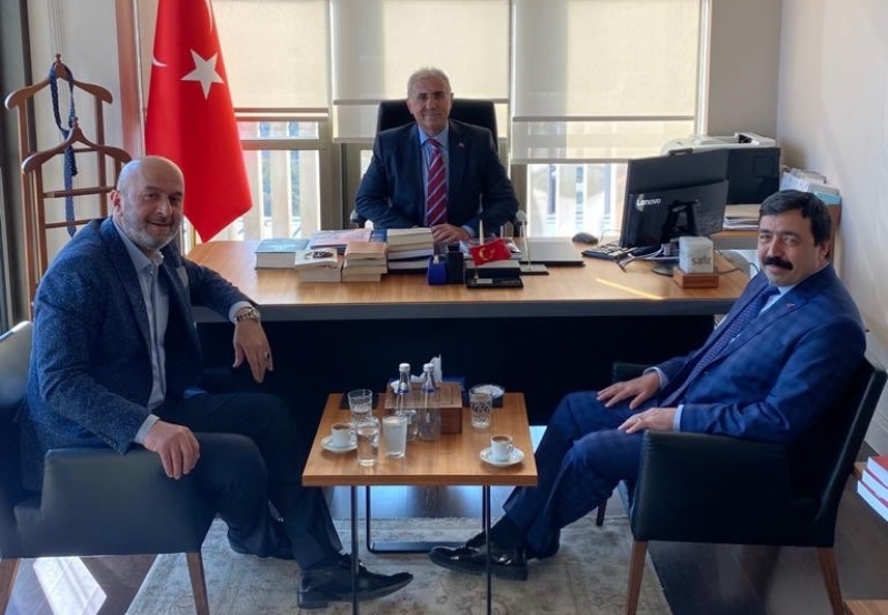 MÜT. HYT. BŞK.MIZ VEYSAL PEKTAŞ BEY´İ MAKAMINDA ZİYARET ETTİ.. 