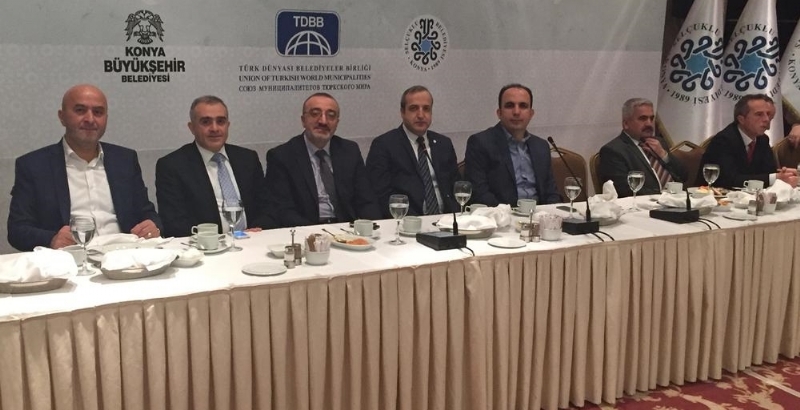Vakıf Başkanımız Türk Dünyası Kardeş Şehirler Buluşması Etk. Katıldı 