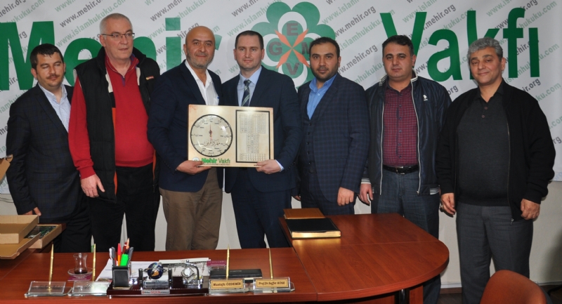 Kosova Cum.Ankara Büyükelçiliği Konsolosu Ali KAMBERİ´den vakfımıza ziyaret 
