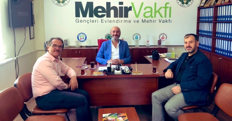 MÜTEVELLİ HEYET BAŞKANIMIZA MAKAMINDA ZİYARET..! 