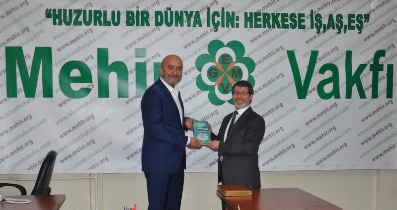 İstanbul 2.Bölge Akparti Aday Adayı Necmi AKÇAY´ın Vakfımıza Ziyareti 
