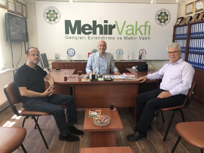 MÜTEVELLİ HEYET BAŞKANIMIZA MAKAMINDA ZİYARET..! 