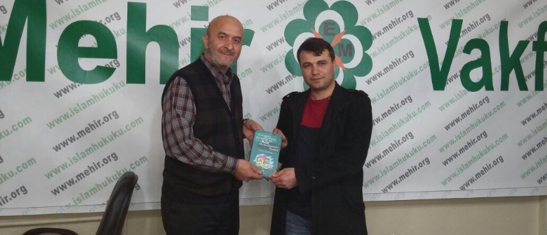 Meram Eğitim ve Araştırma Hst. Müdür Yrd. ALİ ARLI´nın Vakfımıza Ziyareti 