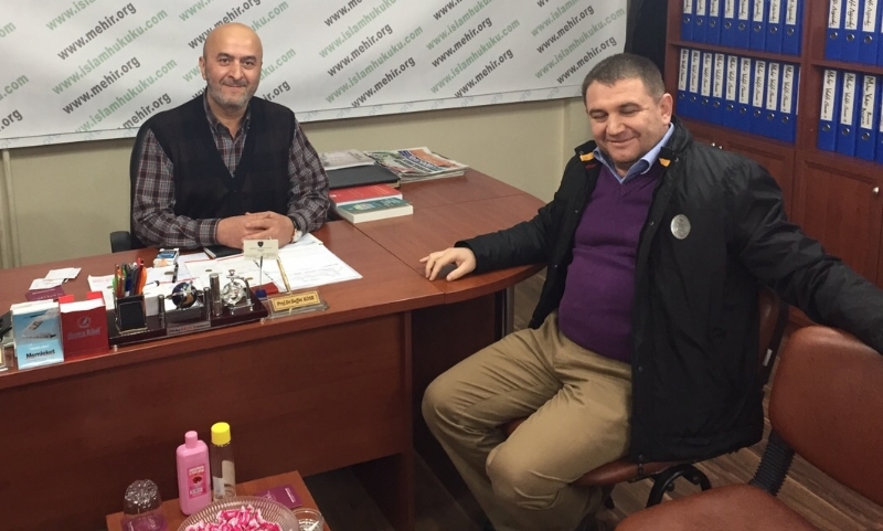 Yeni Haber Gazetesi Sahibi Lokman KOYUNCUOĞLU´nun Vakfımıza Ziyareti 