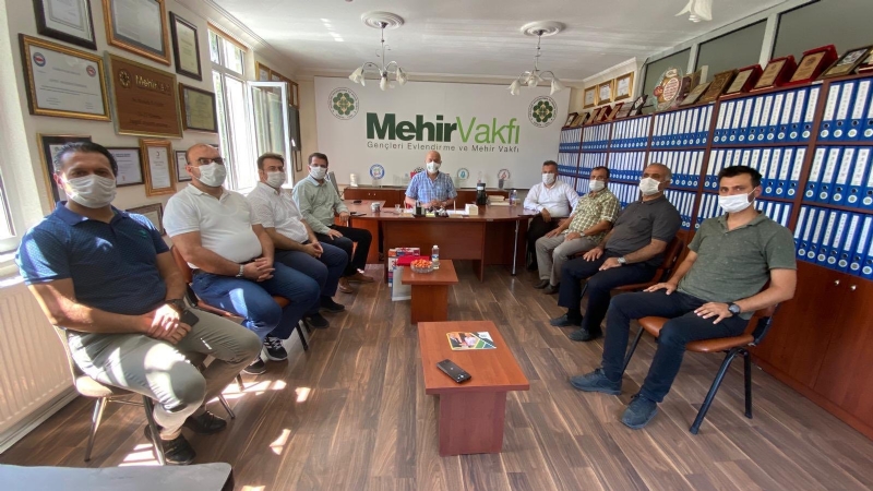 MÜTEVELLİ HEYET BAŞKANIMIZA MAKAMINDA ZİYARET..! 