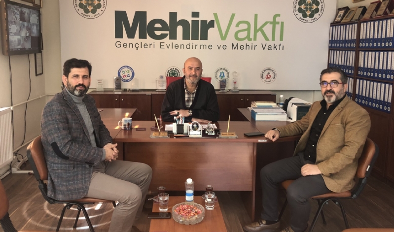 MÜTEVELLİ HEYET BAŞKANIMIZA MAKAMINDA ZİYARET..! 