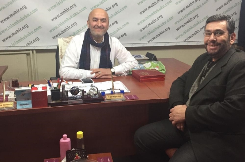 Mehir Vakfı Üyesi İbrahim YAŞAR´ın Vakfımıza Ziyareti 