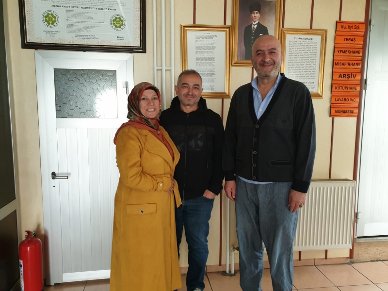 MÜTEVELLİ HEYET BAŞKANIMIZA MAKAMINDA ZİYARET..! 