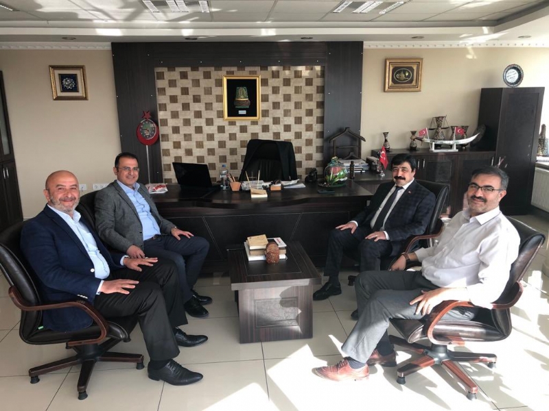 MÜTEVELLİ HEYET BAŞKANIMIZDAN  ZİYARET.. 
