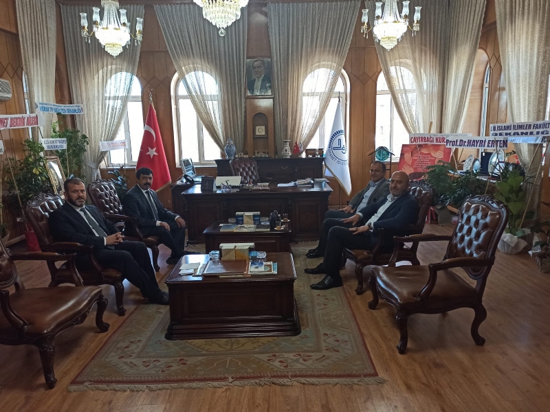 MÜTEVELLİ HEYET BAŞKANIMIZDAN  ZİYARET.. 