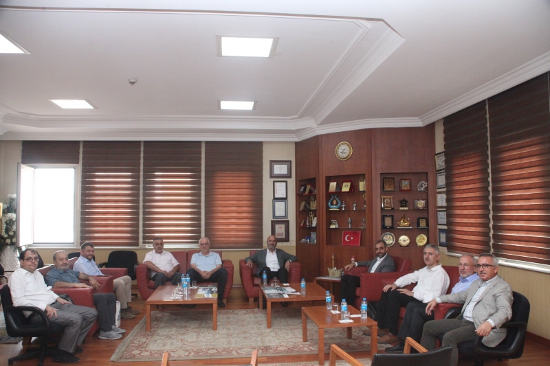 MÜTEVELLİ HEYET BAŞKANIMIZDAN  ZİYARET.. 