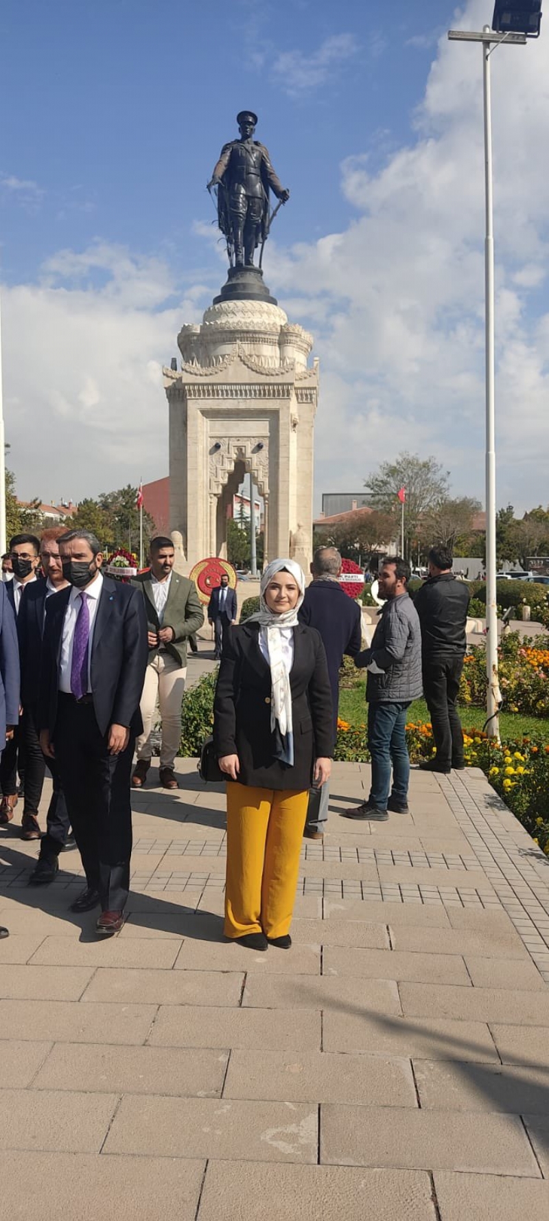 29 EKİM CUMHURİYET BAYRAMI KUTLAMALARINA FATMA NUR AŞCI MÜDÜRÜMÜZ KATILDI.. 