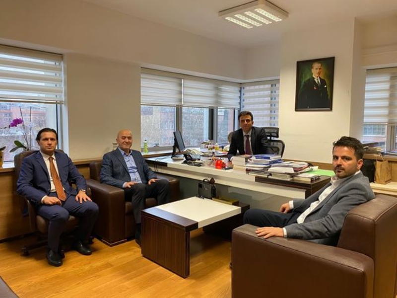 MÜTEVELLİ HEYET BAŞKANIMIZDAN ÖMER DEMİRCİ BEYE ZİYARET.. 