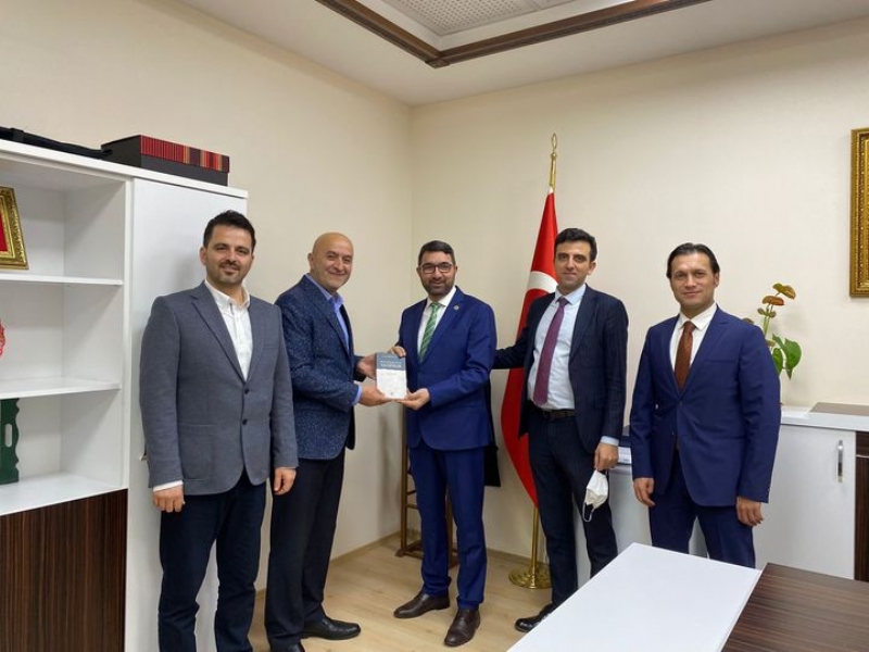 MÜTEVELLİ HEYET BAŞKANIMIZDAN FATİH MUŞMAL BEYE ZİYARET.. 