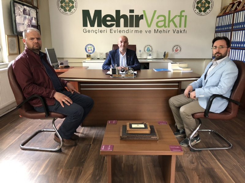 MÜTEVELLİ HEYET BAŞKANIMIZA MAKAMINDA ZİYARET..! 