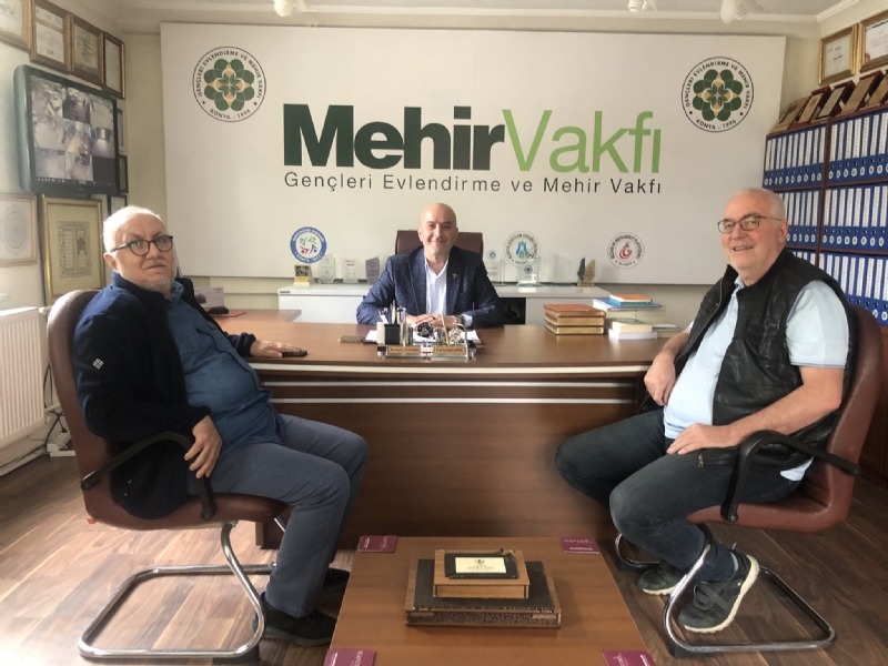 MÜTEVELLİ HEYET BAŞKANIMIZA MAKAMINDA ZİYARET..! 