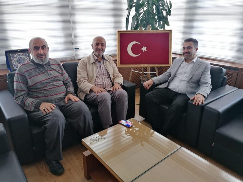 MÜTEVELLİ HEYET BAŞKANIMIZDAN  ZİYARET.. 