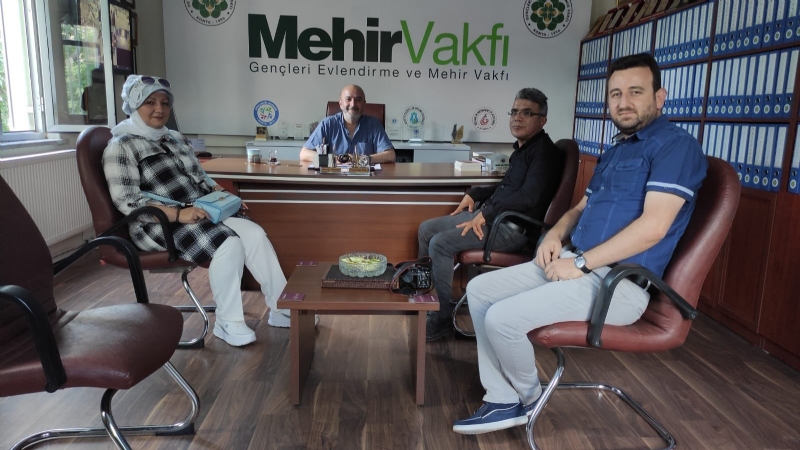 MÜTEVELLİ HEYET BAŞKANIMIZA MAKAMINDA ZİYARET..! 