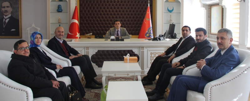 KONYA İL EMNİYET MÜDÜRÜ ŞÜKRÜ YAMAN BEY´E ZİYARET 