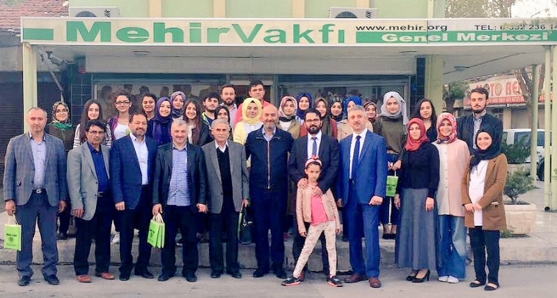KTO KARATAY ÜNİVERSİTESİ ÖĞRENCİLERİNİN VAKFIMIZA ZİYARETİ 