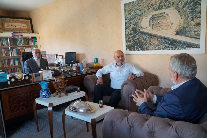 MÜTEVELLİ HEYET BAŞKANIMIZDAN  ZİYARET.. 