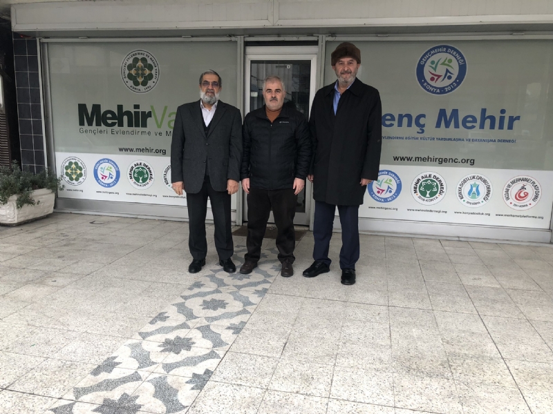 MÜTEVELLİ HEYET BAŞKANIMIZA MAKAMINDA ZİYARET..! 
