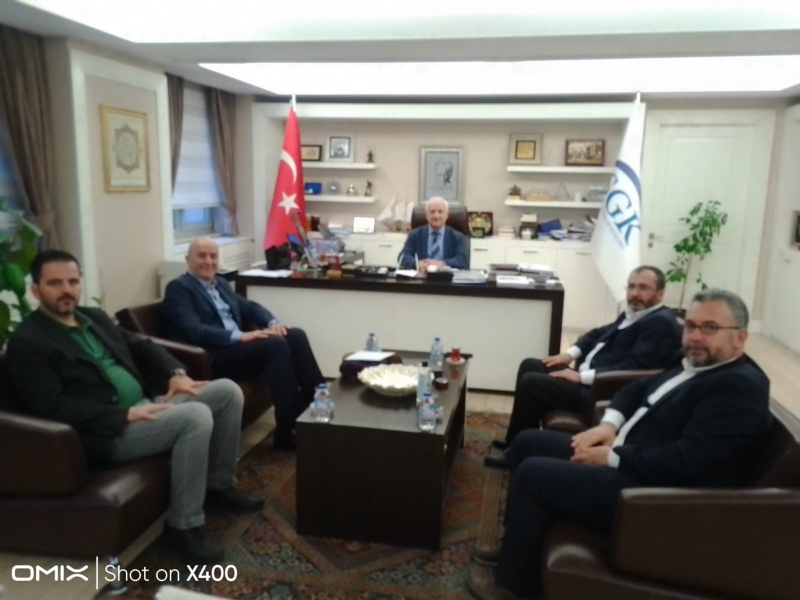 MÜTEVELLİ HEYET BAŞKANIMIZDAN  ZİYARET.. 